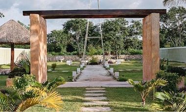 En venta Quinta de una planta de 2 recámaras en zona de Chicxulub