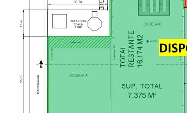 Condominio industrial la Luz - Izcalli -   Nave B: 7,375 m2