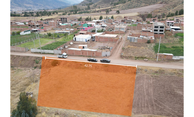 VENDO TERRENO 1338 M2 APV PILLAO MATAO SAN JER0NIMO CUSCO PERÚ