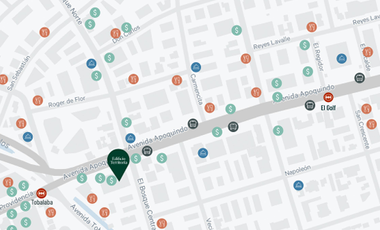 Oficina en Arriendo en Apoquindo con El Bosque Central