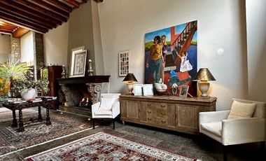 SANTA FE EN PRIVADA CASA AMUEBLADA CON JARDÍN EN VENTA