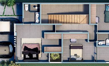 CASA EN PREVENTA ARAUCARIA, SAN MATEO ATENCO