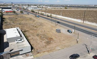 SE RENTA TERRENO COMERCIAL UBICADO EN 16 DE SEPTIEMBRE EN CD. CUAUHTEMOC, CHIH.