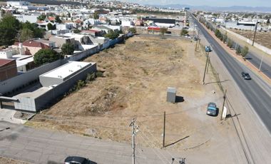 SE RENTA TERRENO COMERCIAL UBICADO EN 16 DE SEPTIEMBRE EN CD. CUAUHTEMOC, CHIH.