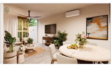 Venta Casa Villa de un piso en Chuburna Puerto Mérida Yucatán
