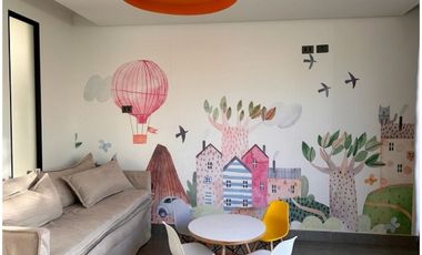 Departamento con diseño industrial, cómodo y cercano a la nueva línea 8 del Metro