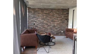 Departamento con diseño industrial, cómodo y cercano a la nueva línea 8 del Metro