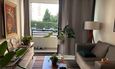 Departamento con diseño industrial, cómodo y cercano a la nueva línea 8 del Metro