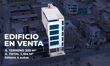 EDIFICIO COMERCIAL DE 6 PISOS EN VENTA