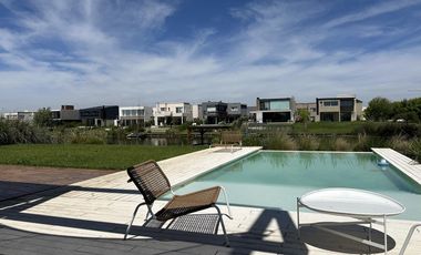 VENTA Casa Barrio Cerrado Acacias-Puertos del Lago-ESTRENAR-LAGUNA-Pileta-Domotica-LOSA RADIANTE
