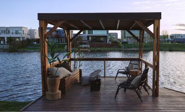 VENTA Casa Barrio Cerrado Acacias-Puertos del Lago-ESTRENAR-LAGUNA-Pileta-Domotica-LOSA RADIANTE