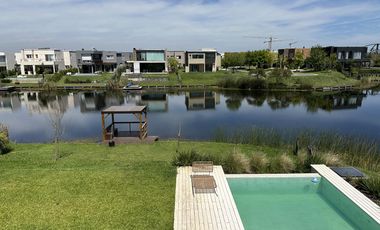 VENTA Casa Barrio Cerrado Acacias-Puertos del Lago-ESTRENAR-LAGUNA-Pileta-Domotica-LOSA RADIANTE