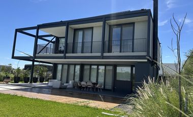 VENTA Casa Barrio Cerrado Acacias-Puertos del Lago-ESTRENAR-LAGUNA-Pileta-Domotica-LOSA RADIANTE