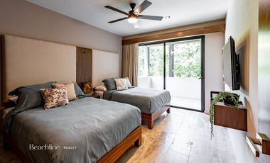 Venta Departamento de Lujo Colonial de 2 Recámaras en Tulum