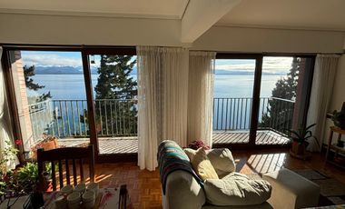 Departamento amplio, excelente vista al lago!