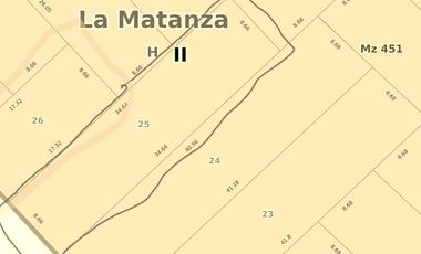 Terreno en venta en La Matanza, González Catán