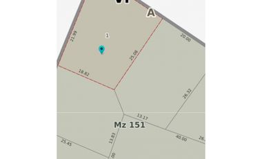 Venta lote esquina!!!