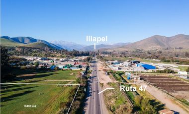 Lote Plano Zona Urbana Carretera Acceso Illapel 1 Hectárea