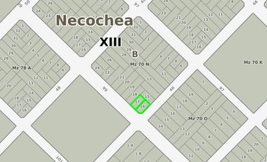 Bloque en venta - 396mts2 - Necochea