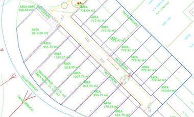 Lote en parque industrial para Bodega en Venta en Itagui,
