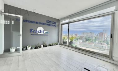 Impecable Oficina 100 m2 en zona Nuñez Belrgrano con Balcón - Seguridad y cochera