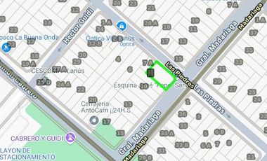 Terreno en venta - 217,6Mts2 - Lanús