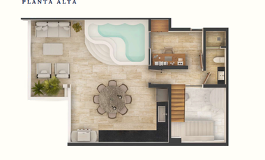 Departamento en venta en Mérida, Maimará, Temozón norte ( Penthouse)