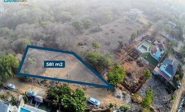 Impresionante vista al mar arriba de la Punta Zicatela