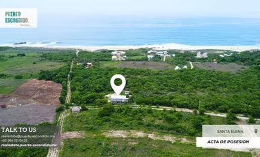 Terreno con Acceso a la Playa en Santa Elena