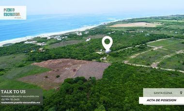 Terreno con Acceso a la Playa en Santa Elena