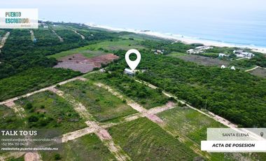 Terreno con Acceso a la Playa en Santa Elena