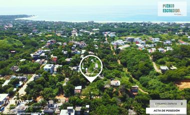 Lote 680m2 con vista al mar a la venta en Emiliano Zapata