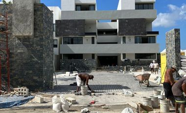 Departamento  PH en venta al norte de Mérida, en Temozón