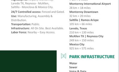 MTY NTE. CIENEGA DE FLORES 361,559 ft2 North Ind. Park VYDIR LR 280824