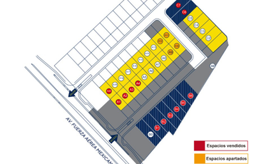 2,040 M2 CHIH AVE. FUERZA AEREA bodega en venta REBADIR LR 120122
