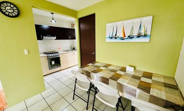 RENTA DE CASA AMUEBLADA EN CONDOMINIO GRANADA JIUTEPEC MORELOS