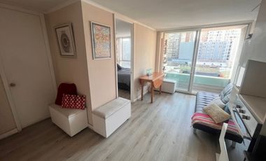 Dpto 1 D+conexión lavadora  vista norte despejada piso 7 calle segura
