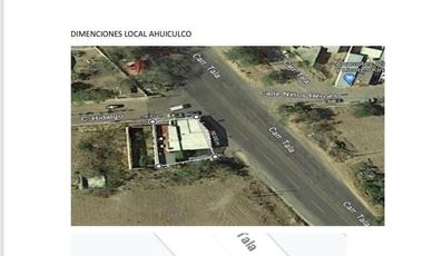 RENTA DE TERRENO CARRETERA TALA - ESQ. HIDALGO EN  AHUISCULCO