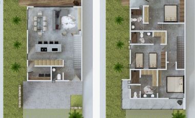 Townhouse en venta en Mérida, Privada Viettri, Paraíso Conkal (Mare)