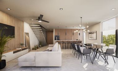 Townhouse en venta en Mérida, Privada Viettri, Paraíso Conkal (Mare)