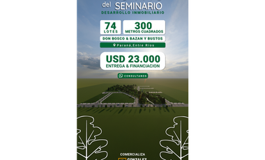 Venta Lotes Vistas del Seminario