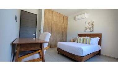 Se vende condominio equipado y amueblado