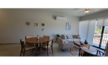 Se vende condominio equipado y amueblado