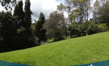 Vendo Lote 1.186 Mts en Tabio Rio Frio Oriental