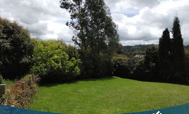 Vendo Lote 1.186 Mts en Tabio Rio Frio Oriental