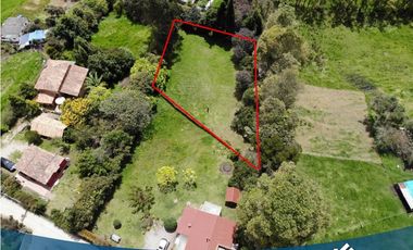 Vendo Lote 1.186 Mts en Tabio Rio Frio Oriental