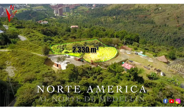 Lote Condominio NorteAmérica  2.330 m² Para La Venta