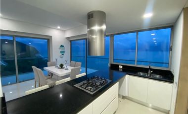 SE ARRIENDA APARTAMENTO DE 3 ALCOBAS CON VISTA AL MAR EN PLAYA SALGUERO, SANTA MARTA