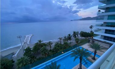 SE ARRIENDA APARTAMENTO DE 3 ALCOBAS CON VISTA AL MAR EN PLAYA SALGUERO, SANTA MARTA