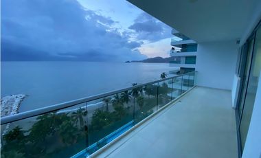 SE ARRIENDA APARTAMENTO DE 3 ALCOBAS CON VISTA AL MAR EN PLAYA SALGUERO, SANTA MARTA